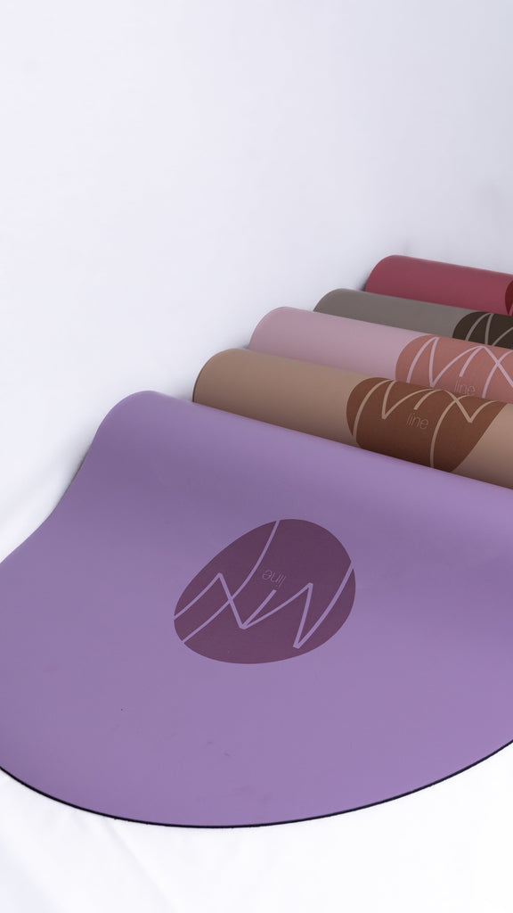 yoga mat with mzline  logo 