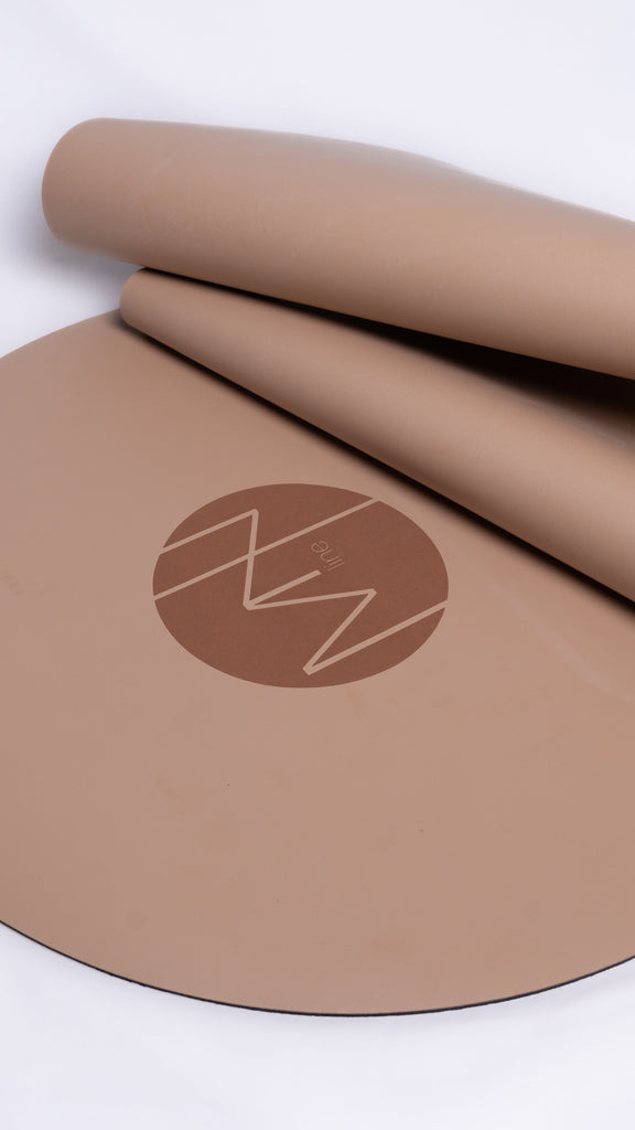 coffee  mat with a logo on a white background